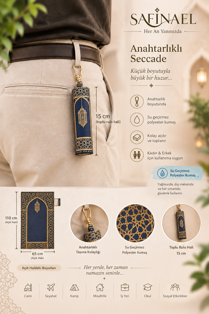 Safinael Anahtarlıklı Seccade