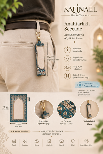 Safinael Anahtarlıklı Seccade - Safinael