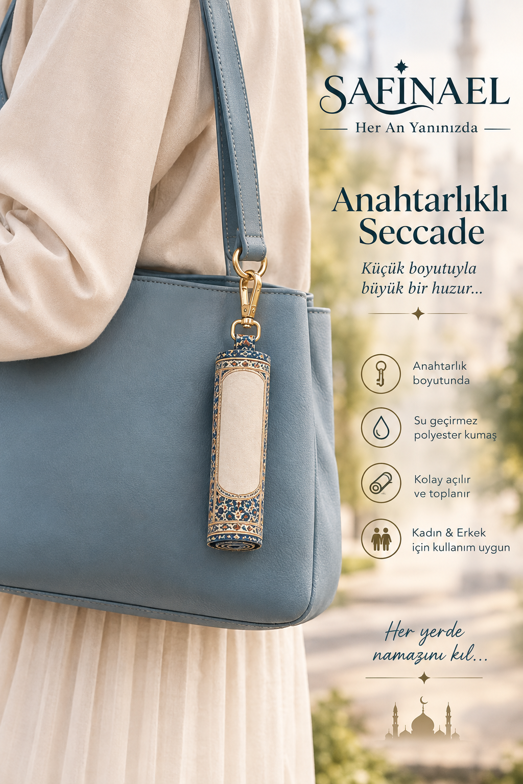 Safinael Anahtarlıklı Seccade - Safinael